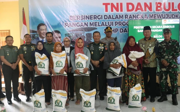 Thumbnail Berita - Danrem 072/Pamungkas Tinjau Penyaluran Beras SPHP