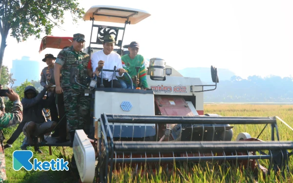 Thumbnail Berita - Terealisasi 2.573 Ha, Luas Tambah Tanam Padi Kabupaten Bandung Lampaui Target