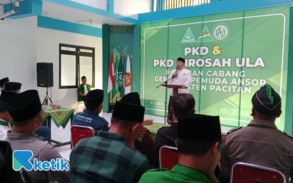 GP Ansor Pacitan Gelar PKD dan Dirosah Ula, Siapkan 61 Kader Militan