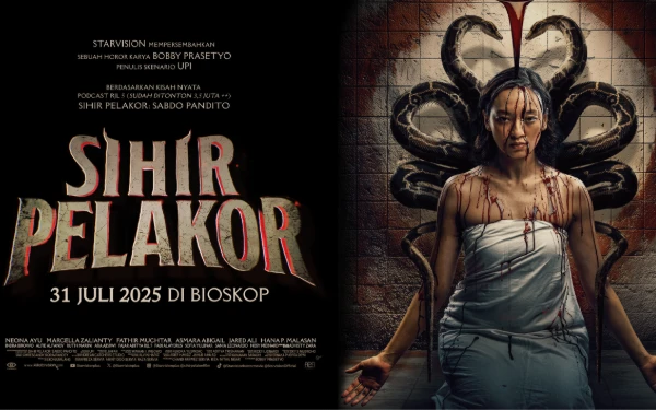 Thumbnail Berita - Film Horor Penuh Teror, 'Sihir Pelakor' Tayang di Bioskop 31 Juli 2025