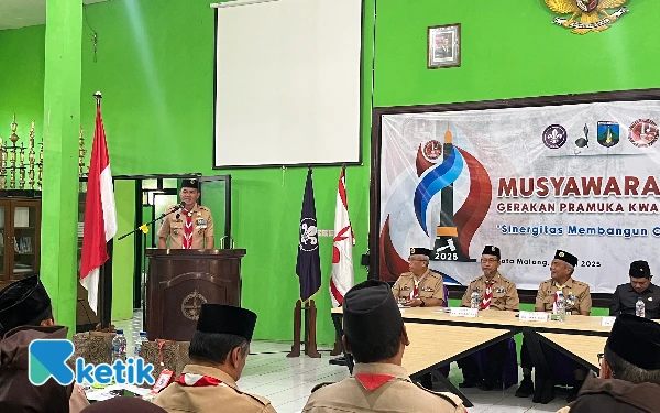 Thumbnail Berita - Pimpinan Kwarda Jatim Kiagus Firdaus Buka Muscab Kwarcab Kota Malang, Tekankan Pramuka Produktif 1 Gudep 1 Wirausaha
