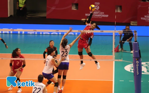 Thumbnail Laga Perdana Volleyball World Championship Women's, Indonesia Dikalahkan Vietnam 0-3