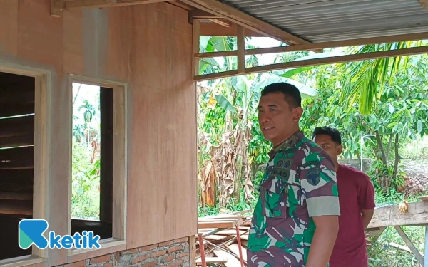 Thumbnail Dansatgas TMMD Reguler Ke-125 Kodim 0108/Aceh Tenggara Tinjau Perkembangan RTLH Sasaran