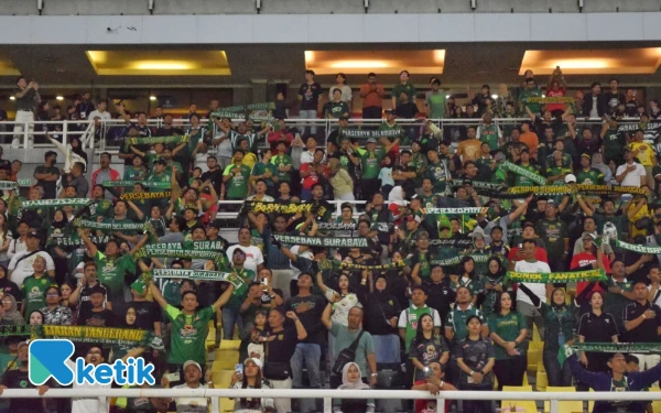 Thumbnail Berita - Suporter PSIM Hadir di Stadion GBT, Ferry Paulus Serahkan Keputusan ke Komdis