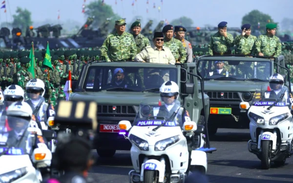 Daftar Enam Kodam Baru TNI AD yang Diresmikan Prabowo