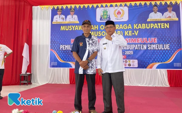 Nusar Amin Pimpin KONI Simeulue, Janji Benahi GOR dalam 100 Hari