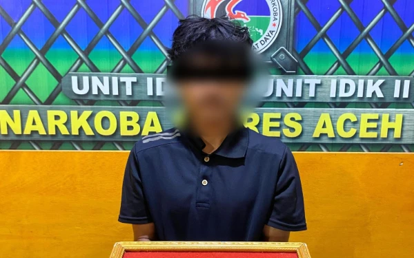 Thumbnail Berita - Transaksi Sabu di Babahrot, Pemuda 26 Tahun Ditangkap Polres Abdya, 1 Pelaku DPO