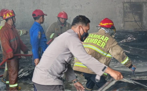 Thumbnail Berita - Gudang Mebel di Jember Terbakar, Puluhan Burung Peliharaan Mati Terpanggang