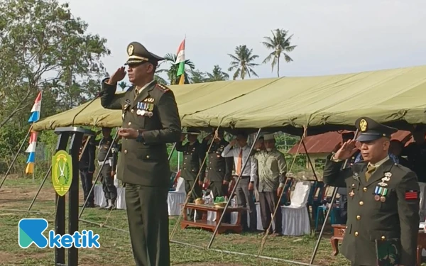 Thumbnail Berita - Dansatgas TMMD Kodim 0108 Aceh Tenggara Pimpin Upacara HUT Kemerdekaan Ke-80 RI