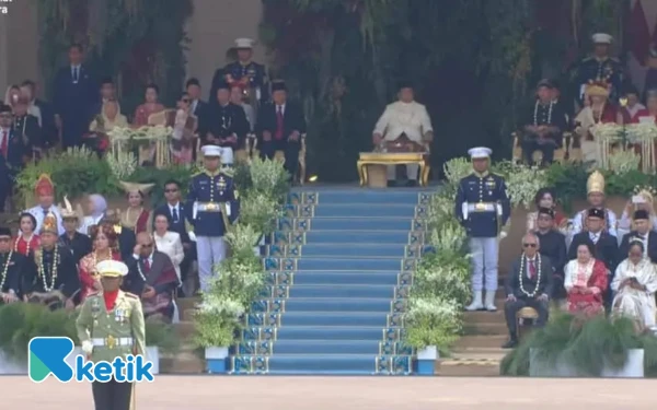 Thumbnail Berita - Upacara HUT Ke-80 RI di Istana Merdeka! ‎Nuansa Biru Gantikan Sejarah Merah