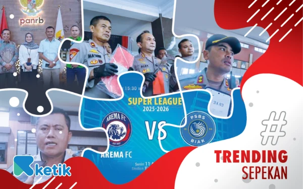 Thumbnail Berita - Trending Sepekan: Honorer Abdya Berpeluang Jadi PPPK hingga Prediksi Arema FC vs PSBS Biak