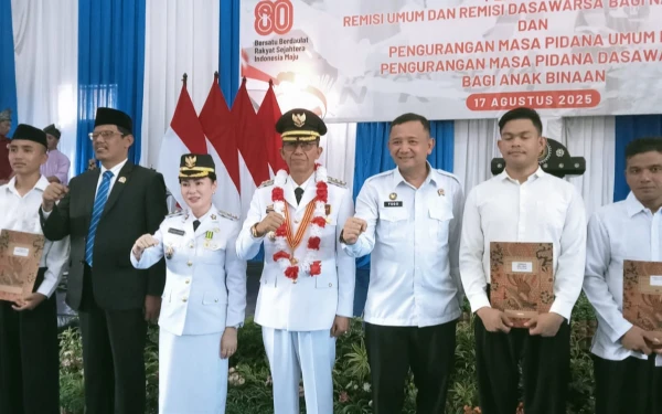 Thumbnail Berita - Lapas Batam Beri Remisi Ribuan Warga Binaan di HUT Ke-80 RI, Wali Kota: Momen Evaluasi Diri