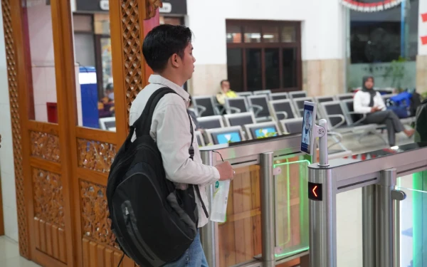 KAI Daop 7 Madiun Terapkan Teknologi Face Recognition, Permudah Proses Masuk Penumpang KA