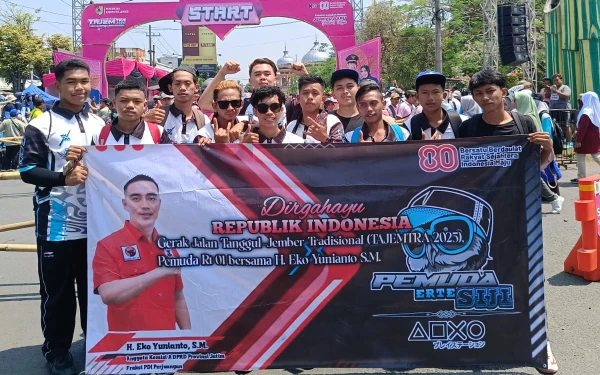 Thumbnail Berita - Tajemtra 2025 Diramaikan Belasan Ribu Peserta, Tertua Kakek Usia 77 Tahun