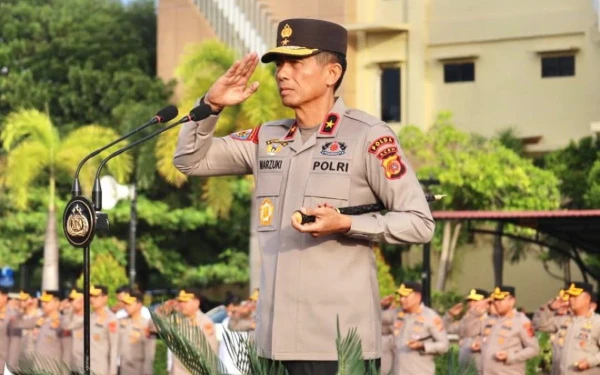 Pimpin Apel Perdana, Kapolda Aceh Langsung Bakar Semangat Personel