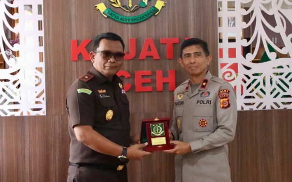 Perkuat Sinergi Antar Penegak Hukum, Kapolda Aceh Audiensi ke Kajati