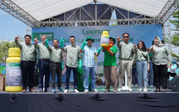 Thumbnail Berita - BASF Jawab Tantangan yang Dihadapi Petani Padi Lewat Peluncuran Luxinum di Madiun
