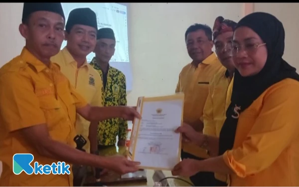 Arik Sriwahyuni Calon Tunggal Ketua DPD Golkar Trenggalek 2025-2030