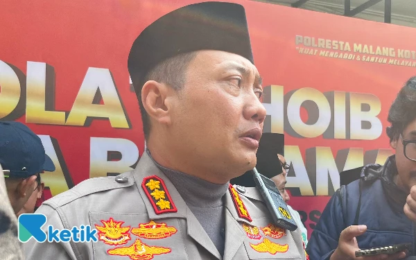 Thumbnail Berita - 16 Pos Polisi di Kota Malang Rusak Pasca Aksi Solidaritas