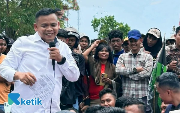 Nekat! Disaksikan Kapolres, Ketua DPRD Labuhanbatu Minta Kapolri Segera Dicopot