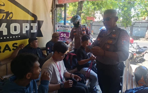 Polres Mojokerto Kota Amankan Belasan Remaja Diduga Hendak Demo