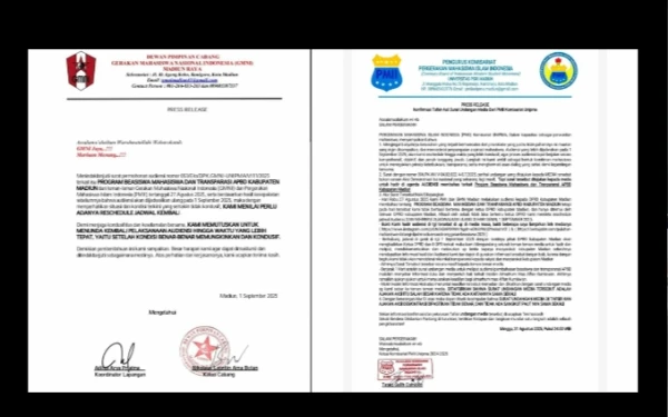 Thumbnail Berita - Soal Keamanan, GMNI dan PMII Tunda Audiensi dengan DPRD Madiun