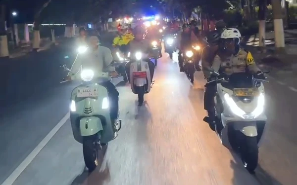 Pastikan Kondusif, Bupati Bondowoso Pimpin Patroli Gabungan Forkopimda Pasca Demonstrasi