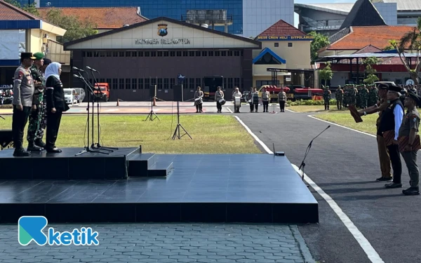 Gelar Apel dan Doa di Mapolda, Khofifah: Komitmen Bersama Jaga Jawa Timur!