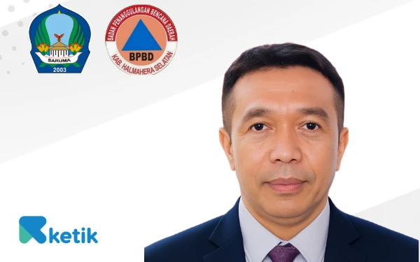 Kalaksa BPBD Halsel Aswin Adam Sampaikan Ucapan Dirgahayu ke-80 Kejaksaan Republik Indonesia