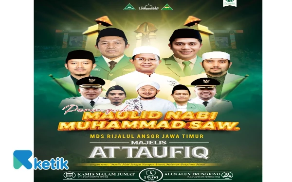 PW MDS Rijalul Ansor Jatim Gelar Maulid Nabi di Sampang, PAC GP Ansor Robatal Siap Meriahkan Acara
