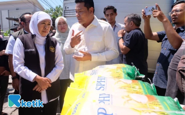 Gubernur Khofifah dan Bupati Subandi Pastikan Harga Sembako Tetap Terjangkau