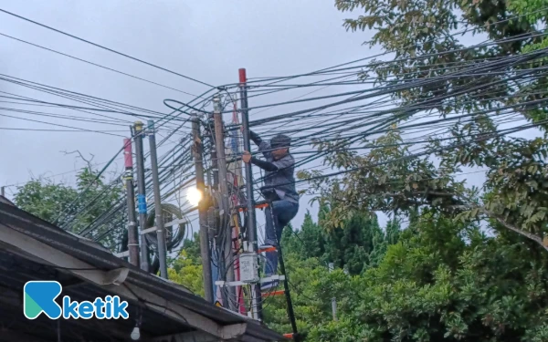 Thumbnail Berita - Kabel Semrawut di Kota Batu Bakal Ditertibkan dengan Ducting