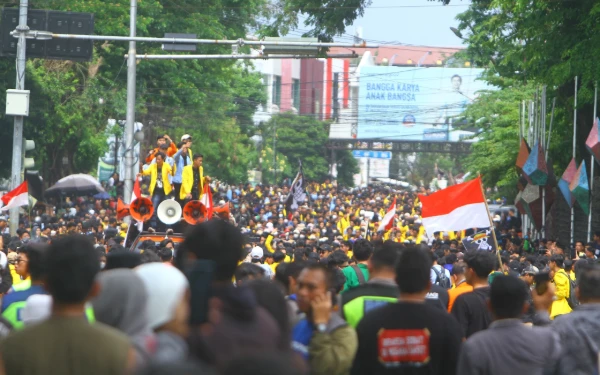Thumbnail Berita - Salut! Mahasiswa Sumsel Buktikan Demo Damai dan Berdampak, Gubernur-Kapolda Angkat Topi