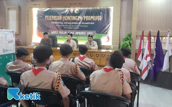 Bikin Bangga! 23 Santri Al-Amien Sumenep Ikut Jambore Pramuka Muslim Dunia