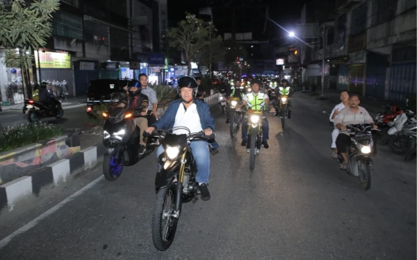 Bupati Asahan Pimpin Patroli Gabungan Malam, Jaga Kondusifitas Daerah