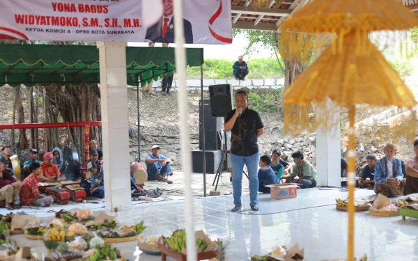 Thumbnail Berita - Sedekah Bumi Watulawang, Yona Bagus: Perekat Warga Penguat Kampung Pancasila