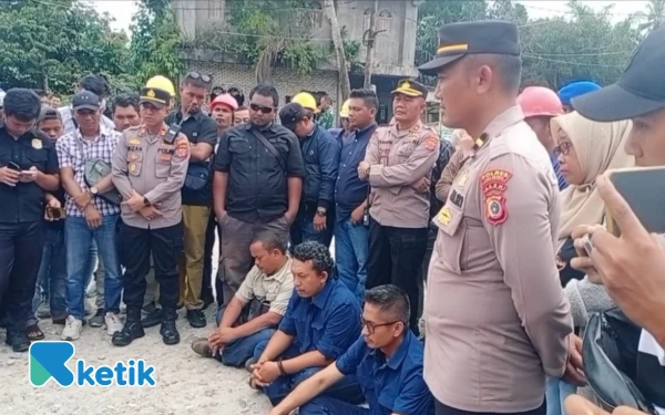 Protes Lokasi Pabrik, Mahasiswa Kembali Demo PT Socfindo Kebun Lae Butar