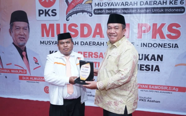 Hadiri Musda VI PKS Kabupaten Asahan, Ini Pesan Taufik Zainal Abidin