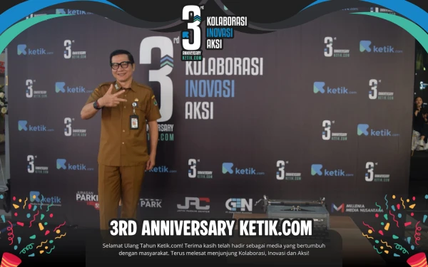 Thumbnail Berita - Hadiri HUT Ke-3 Ketik.com, Begini Harapan Kadinkes Kota Malang