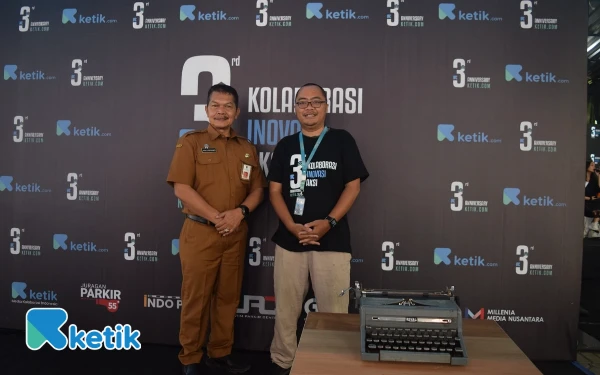 Thumbnail Berita - HUT ke-3 Ketik.com, Plt Kadiskominfo Kabupaten Malang: Semoga Makin Profesional