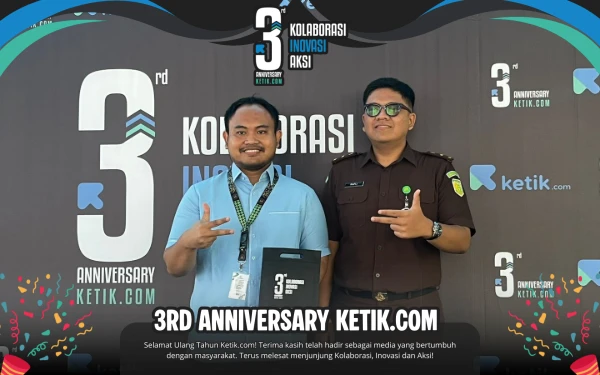 Thumbnail Kejari Kota Malang Hadiri HUT Ke-3 Ketik.com: Semoga Makin Sukses ke Depan!