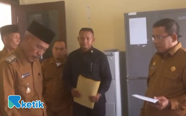 Wabup Aceh Singkil Sidak Ruangan Para Kabag, Banyak Temukan ASN dan PPPK Mangkir Kerja