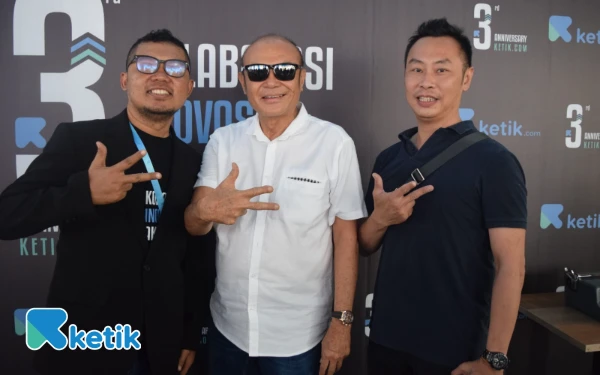 Thumbnail Berita - HUT ke-3 Ketik, Pengusaha Baja Malang Doakan Sukses