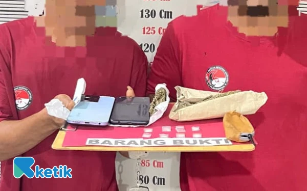 Polres Nagan Raya Bekuk Dua Pelaku Narkoba, Sabu dan Ganja Diamankan