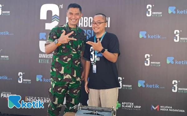 Thumbnail Berita - 3 Tahun Ketik.com, Aster Kasdivif 2 Kostrad Kolonel Inf Indra Hirawanto: Semoga Makin Sukses
