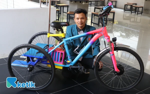 Inovasi Ramah Lingkungan, Mahasiswa Ubaya Ciptakan Sepeda Listrik Bertenaga Kayuh