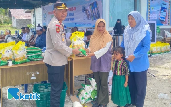 HUT Ke-80, RRI Aceh Singkil Gelar Aneka Bakti Sosial