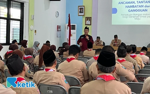 Thumbnail Berita - Kamabigus Ditempa Jadi Teladan Kepramukaan dalam Gelang Ajar 2025 Kwarcab Surabaya