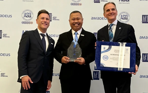 Thumbnail Berita - Bandara Sultan Mahmud Badaruddin II Palembang Raih Penghargaan Internasional