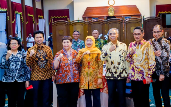 Gubernur Khofifah Terima Kunjungan 14 Dubes RI, Perkuat Diplomasi Ekonomi